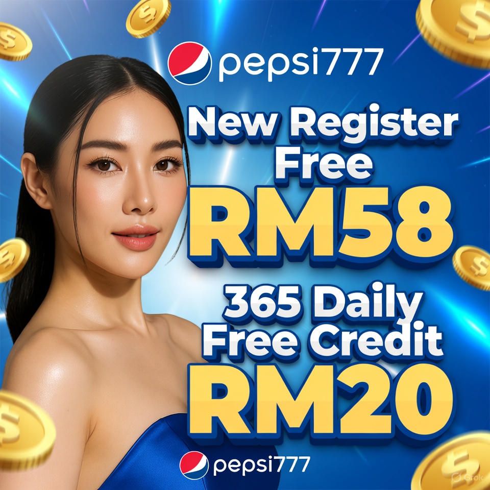 Pepsi777 Free Credit Malaysia