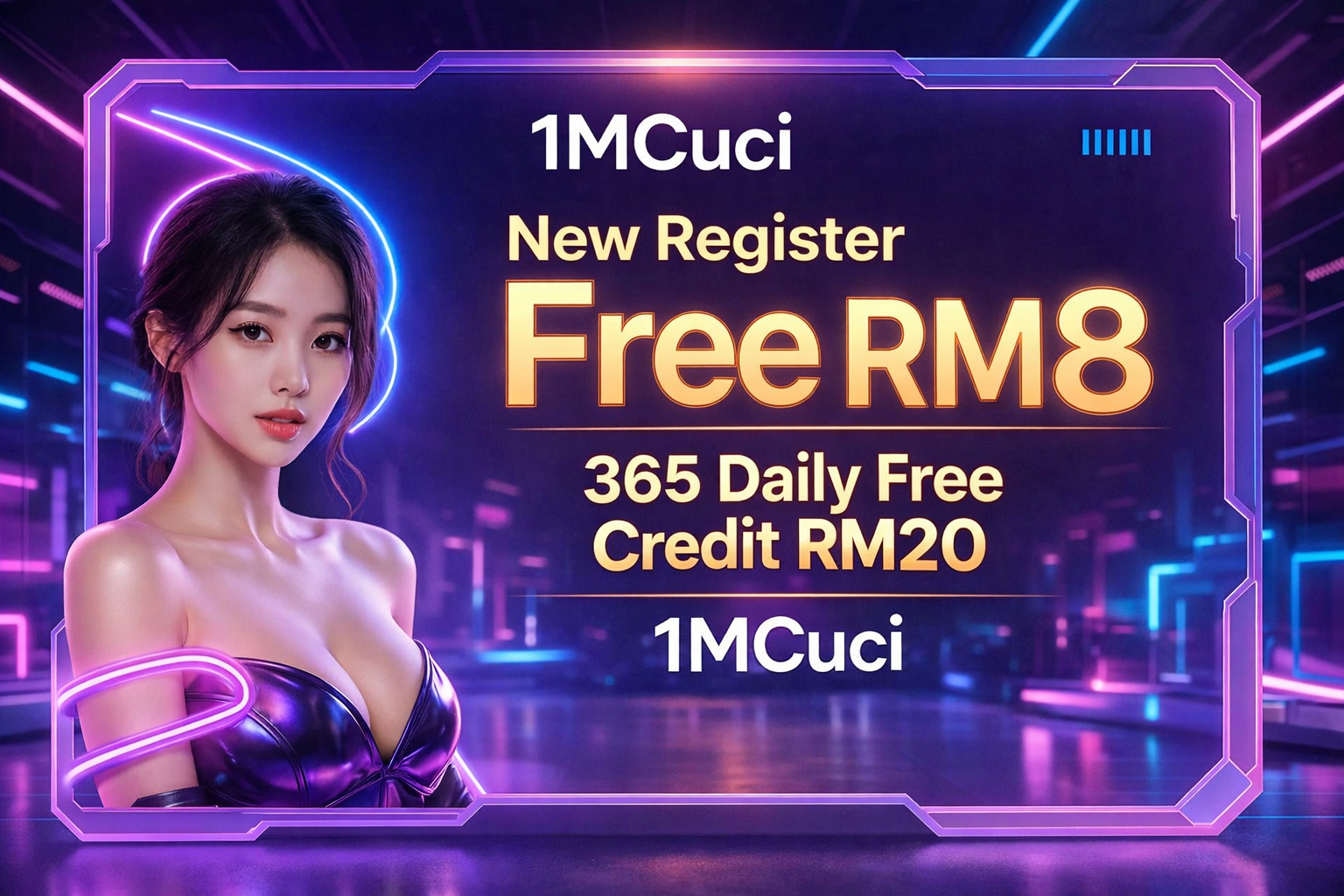 1MCUCI new register free RM8 Malaysia